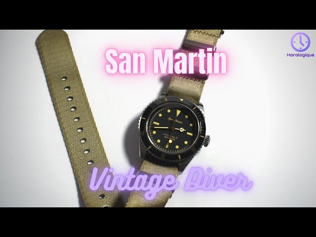 San Martin 6200 Vintage Diver | The most beautiful SM just got better!!