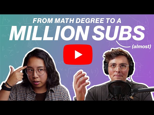 Math Student to (almost) 1 Million Subs | Sabrina Cruz
