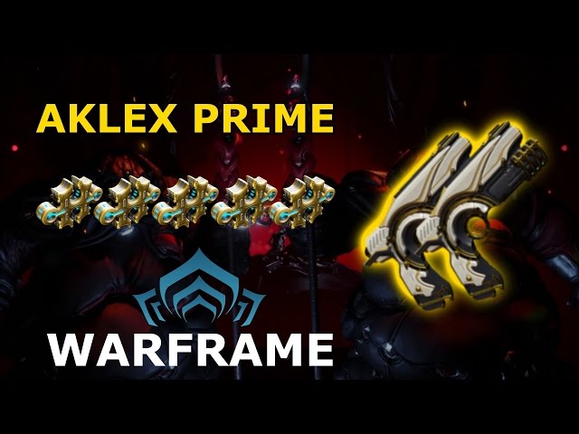 Warframe - Quick Look At AkLex Prime (5 Forma)