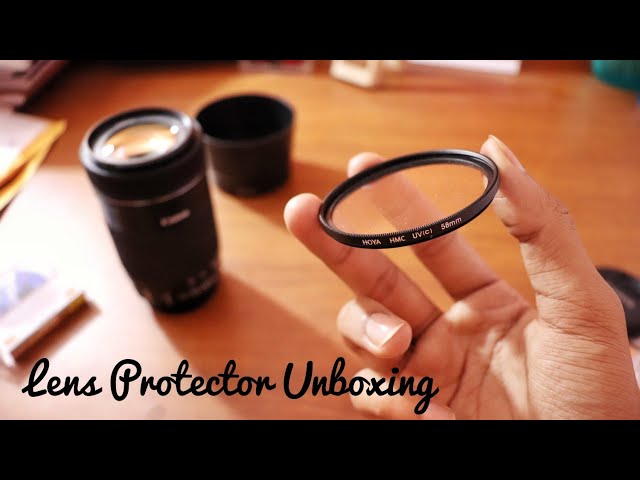 Lens Protector or Filter Unboxing Hindi ¦¦ Lens Filter for canon 55-250mm or 18-55mm in Hindi