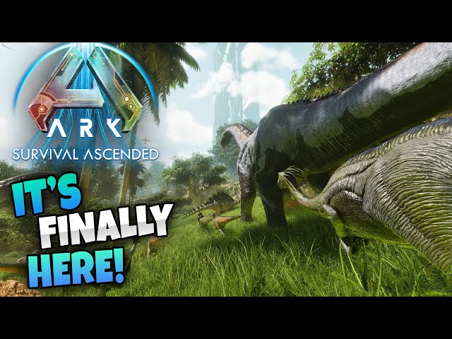 ARK Survival ASCENDED is finally here! - Part 1