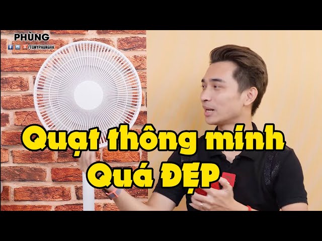Trải nghiệm quạt thông minh Xiaomi Mi Smart Standing Fan 2 cực đẹp!
