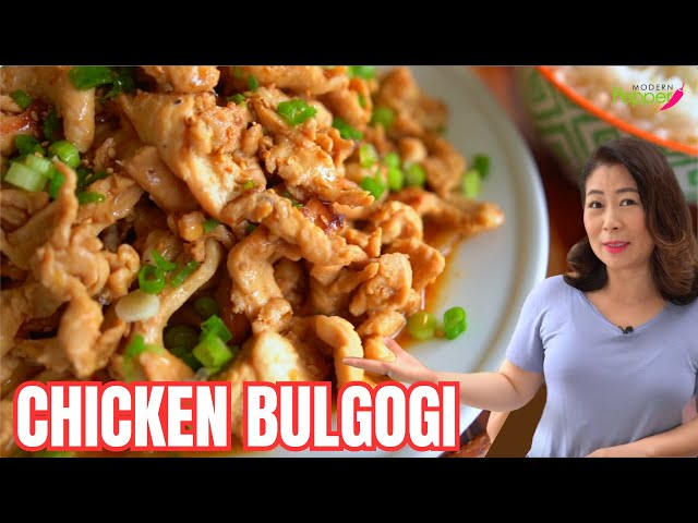 The BEST Korean BBQ Chicken BREAST Bulgogi Recipe (Restaurant-Quality)😋 🇰🇷부드럽고 맛있는 닭불고기 만들기