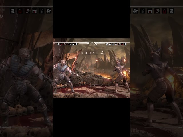Mortal Kombat XL - Sub-zero vs Kitana - Brutality Gameplay