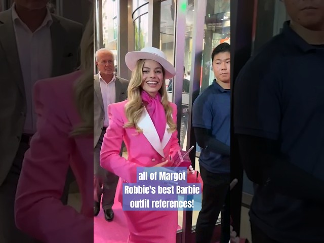 Margot Robbie's Best Barbie Outfit References In Under 60 Seconds!