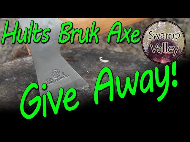 Sweedish Axe Give Away GAW - Hults Bruk Chopping Axe. Bushcraft, Survival, Wild Camping Axe