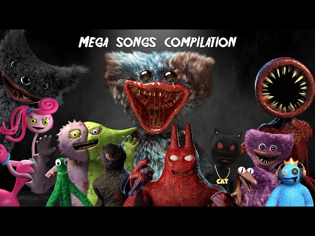🎵 MEGA SONGS collection / Poppy Playtime,  BanBan, Rainbow friends, Doors and other monsters