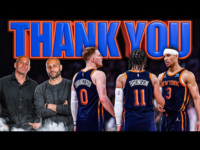 Thank You Knicks for the Electrifying Playoff Journey