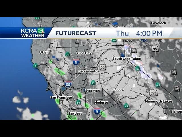 Drier skies with gradual warming for the next several days in Northern California