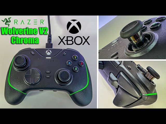 BEST XBOX CONTROLLER | NEW Razer Wolverine V2 Chroma Unboxing Review