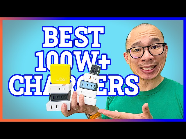 I Tested $1200 Worth Of 100W+ GaN Wall Chargers - Here Are My Top 5