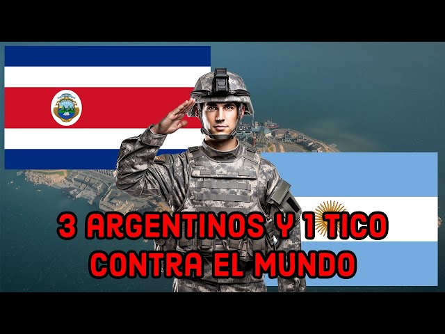 3 Argentinos y 1 Tico contra el mundo | Warzone 3 (Rebirth Island)