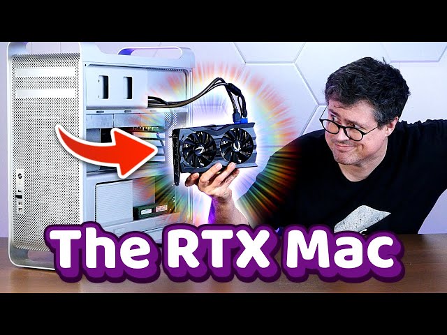 I put an RTX 2070 in an old Mac Pro!