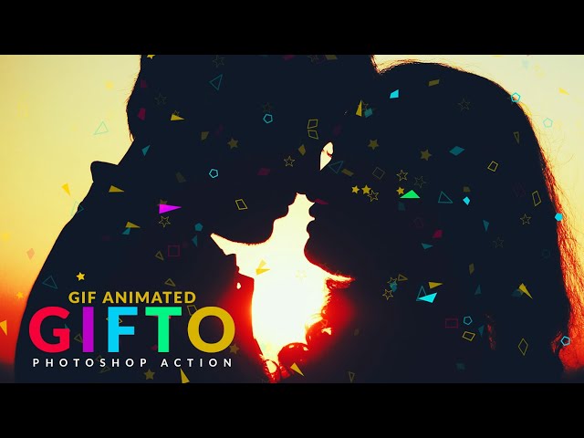 Gif Animated GIFTO Photoshop Action Tutorial