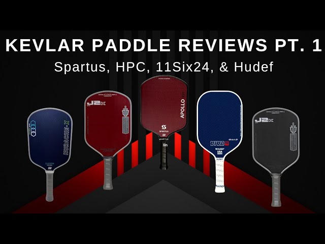 Kevlar Paddle Reviews Pt. 1: Spartus Apollo, HPC J2K + J2K Pro, 11Six24, & Hudef