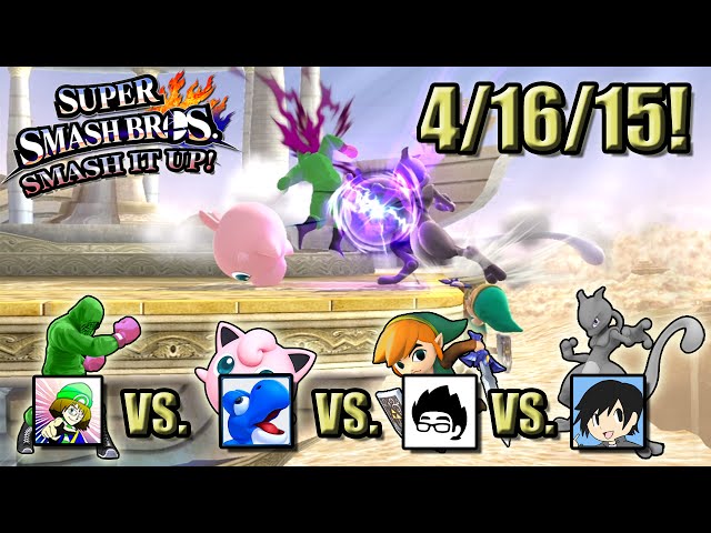 Super Smash Bros. - Smash It Up! (Wii U) - 4/16/15! Omni-potent Artistry!