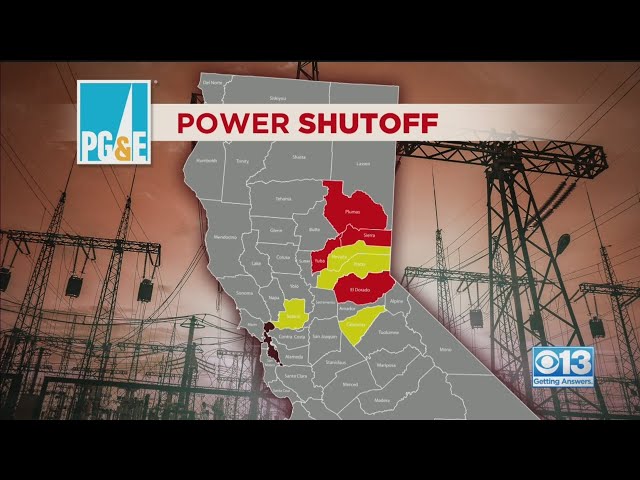 PG&E May Shut Off Power To Nearly 54k Customers Wednesday