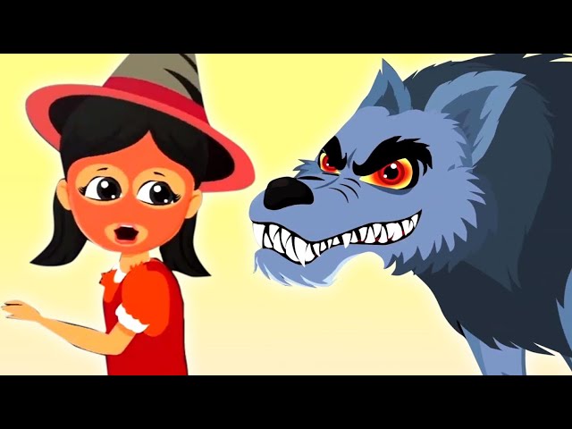 Bad Scary Wolf Halloween & Animated Cartoon Video for Babies