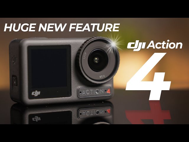 DJI Osmo Action 4 - HUGE Upgrades for Image Quality & Low Light