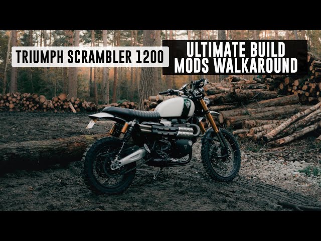 Triumph Scrambler 1200 | EVERY mod | It's perfect.