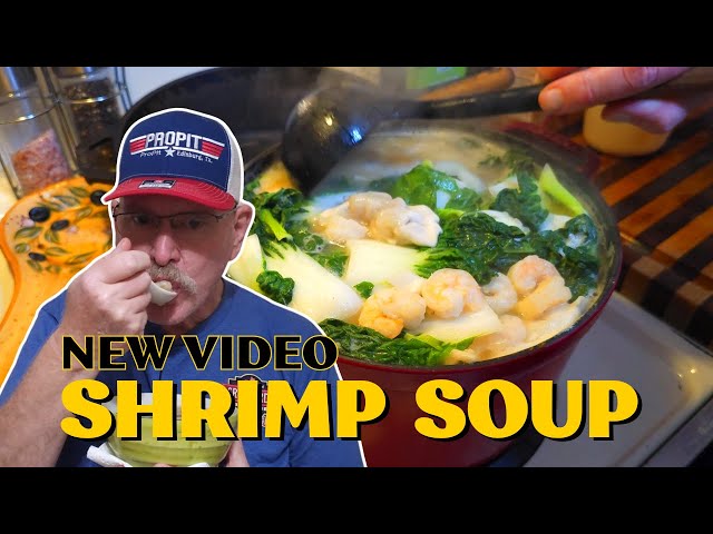 Shrimp Wonton Bok Choy Soup  @001SapoBBQ Style