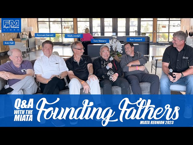 Q & A With the Miata's Founding Fathers - Miata Reunion 2023