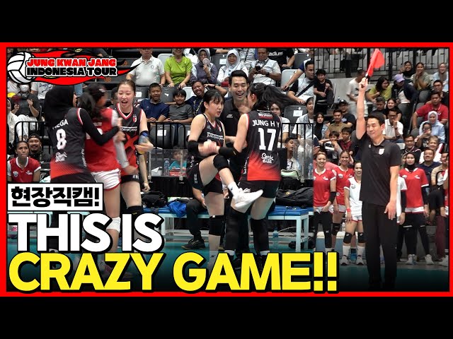 Red Sparks' Playful Tussle : Fun Moments in the All-Star Game  [JungkwanJang Indonesia Tour 2024]