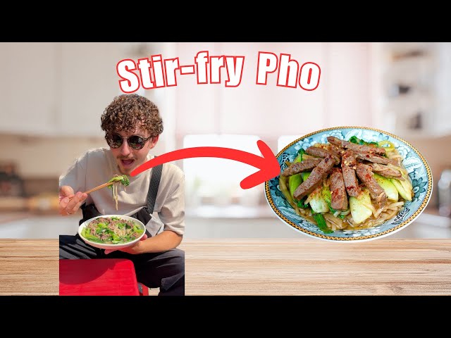 Homemade Pho Xao - Amazing Vietnamese noodles
