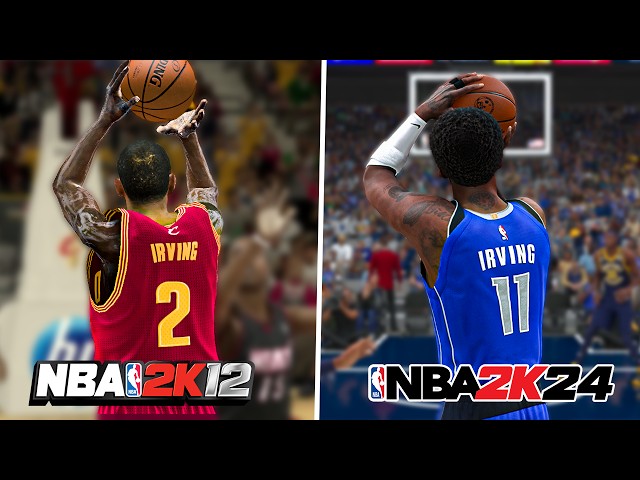 Three With Kyrie Irving In Every NBA 2K