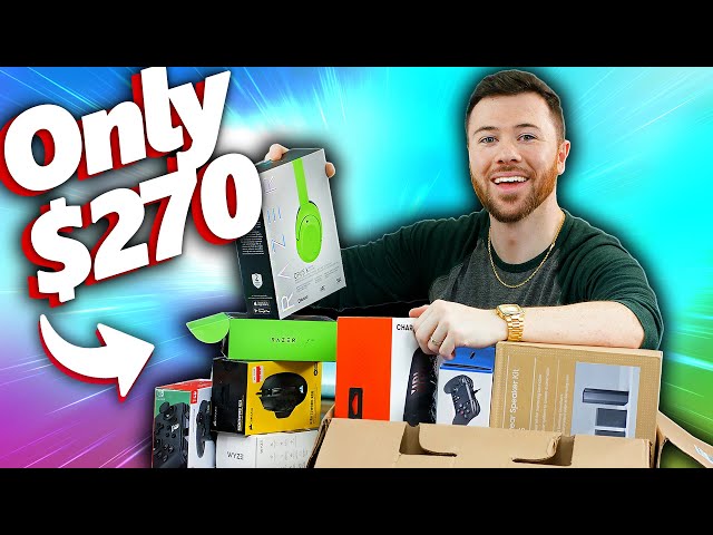 I Paid $270 for $2,158 Worth of MYSTERY TECH! Unboxing Amazon Tech Returns!