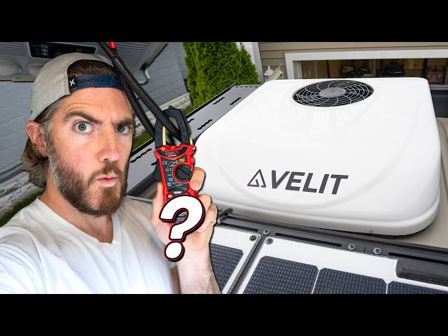 Is the Velit 12V Air Conditioner Efficient Enough For Van Life?!