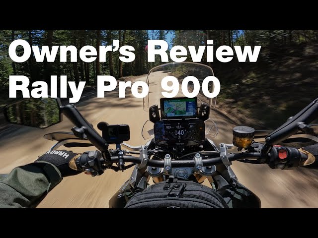 Triumph Tiger Rally Pro 900 \\ Owner Review and Ride