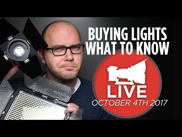 Buying Video Lights: Everything You Need to Know - LIVE!