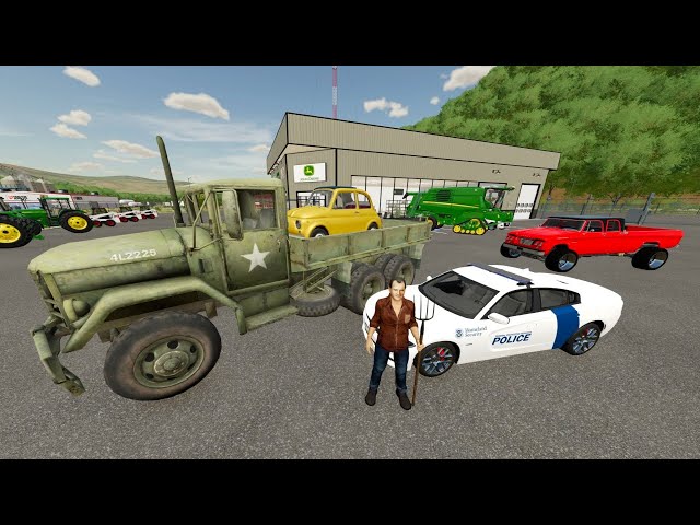 Cops Search our Abandoned Farm | Farming Simulator 22