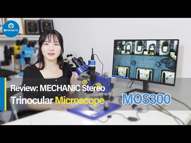 Review: MECHANIC 6-45X Stereo Trinocular Binocular Microscope