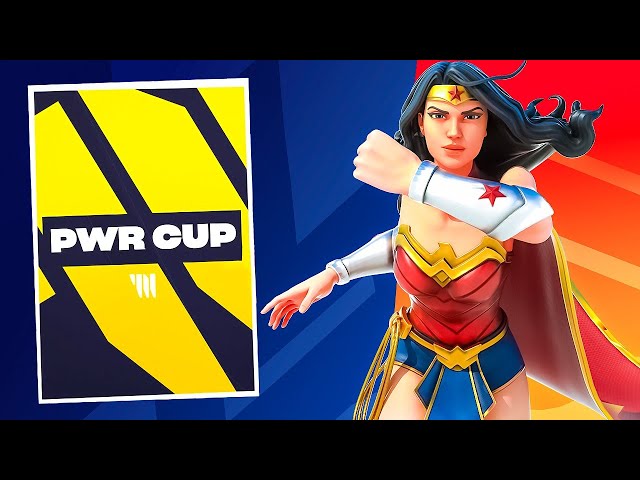 Fortnite PWR Cup w/Mcreamy (Wonder Woman Skin)