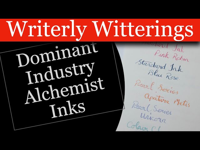 Alchemist Inks from Dominant Industry