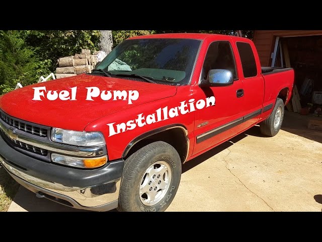 Chevy Silverado Fuel Pump Removal and Installation