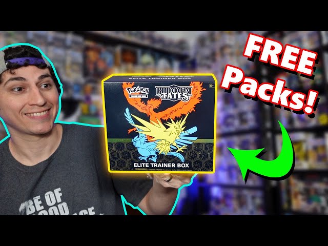 Hidden Fates Elite Trainer Box RESTOCKS! FREE Pack Opening!