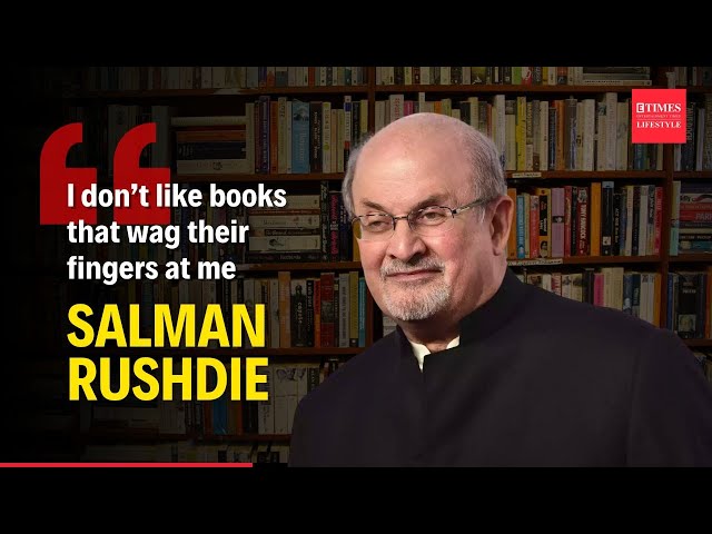 "I don't like books that tell me what to think" | Getting candid with novelist Salman Rushdie