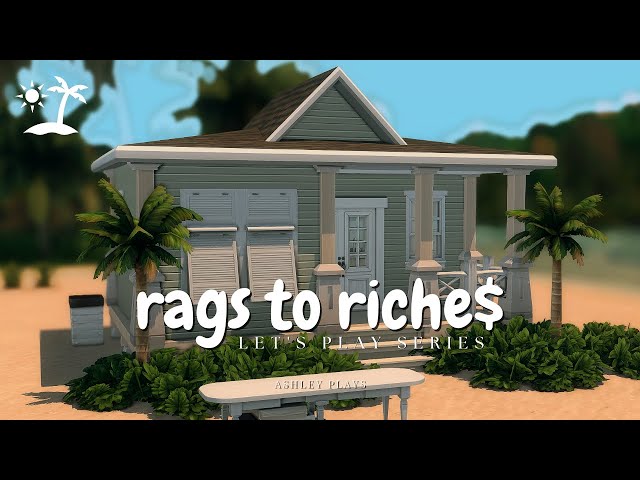 building our first home | the sims 4: rags to riches (EP 4)