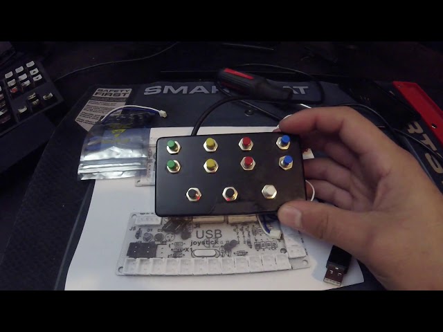 Simple DIY Sim Racing Button Box | USB-Encoder Basics and a Quick Example So You Can Make Your Own