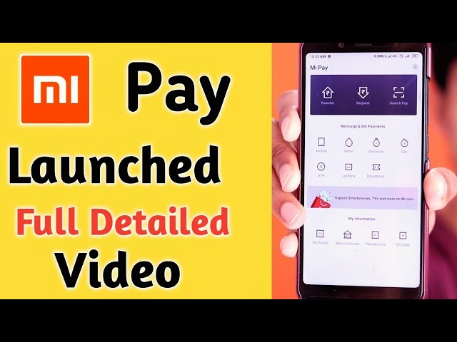 Mi Pay Launched Full Details Recharges Bill Payment ¦ Mi Pay App Download India Hindi ¦ Mi Pay live