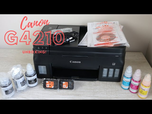 Canon G4210 - Unboxing, Setup & Review