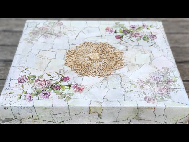 5 ideas with marble effect - recycle with magazine paper (english subtitles)