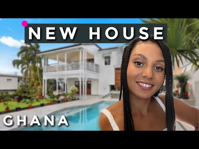 MOVING INTO OUR NEW HOUSE IN GHANA | Living in Ghana