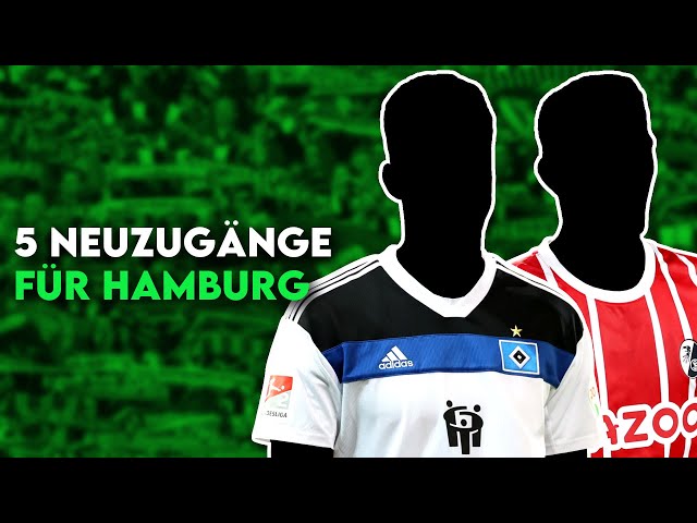 Hamburger SV: 5 Transfers für den letzten HSV-Großangriff auf die Bundesliga!