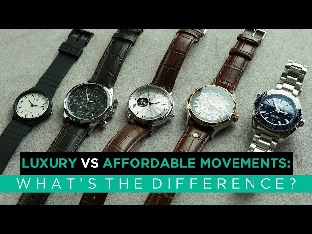 Luxury VS Affordable Watch Movements | What's the difference? ft OMEGA