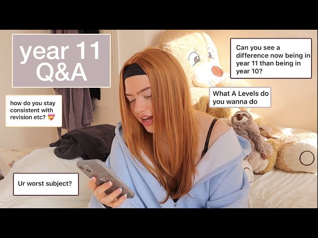 Back to School Q&A *Year 11 Update + GCSE’s | Ruby Rose UK