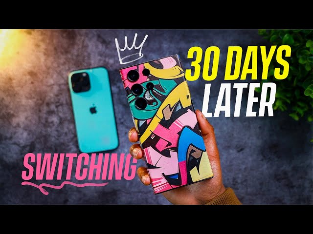 30 Days After SWITCHING to the S23 Ultra From an iPhone 14 Pro Max! - My Honest Experience.